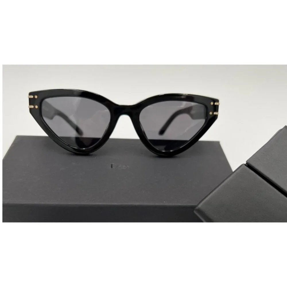 NWT-Christian Dior Signature B2U Black Sunglasses - Picture 2 of 12